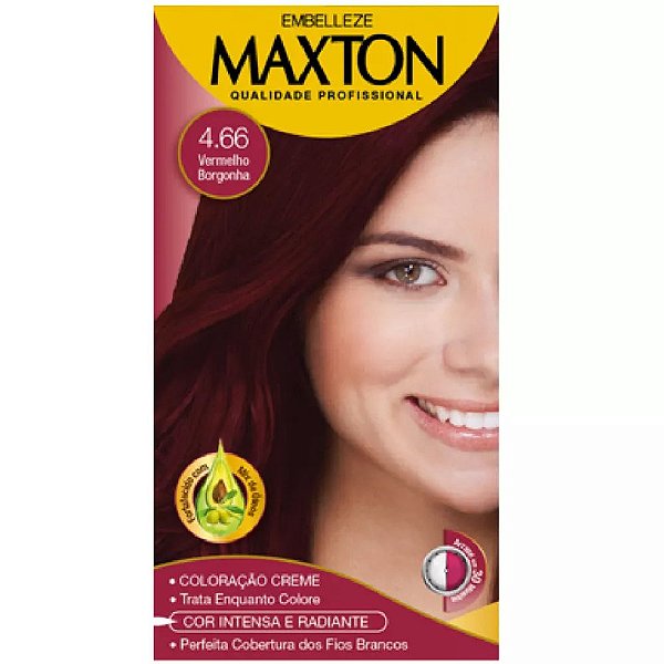 TINTURA MAXTON 4.66 VERMELHO BORGONHA (ESPECIAL)