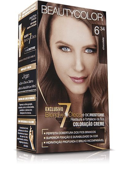 TINTURA BEAUTY COLOR 6.34 CHOCOLATE