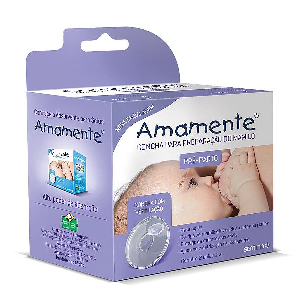 AMAMENTE CONCHA AMAMENTACAO PRE PARTO