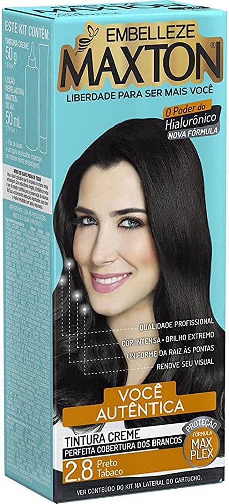 TINTURA MAXTON 2.8 PRETO TABACO