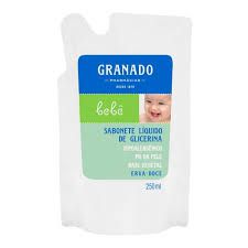 SABONETE GRANADO BEBE ERVA DOCE REFIL  250ML