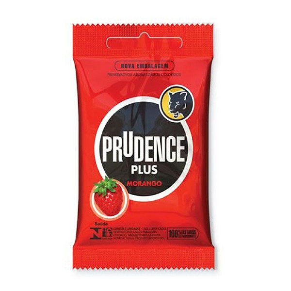 PRESERVATIVO PRUDENCE MORANGO 3UN