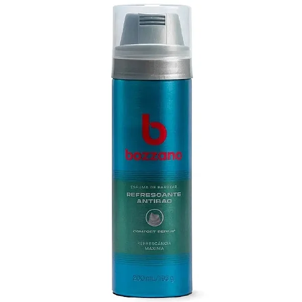 ESPUMA DE BARBEAR BOZZANO REFRESCANTE 200ML/193G