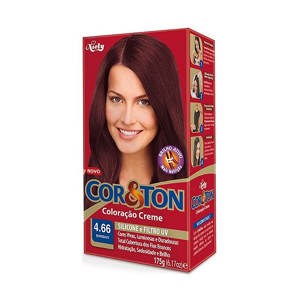 TINTURA COR TON 4.66 BORDEAUX  (ESPECIAL )