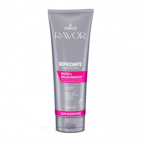 DEFRIZANTE RAVOR PROTETOR TERMICO COM QUERATINA 240G