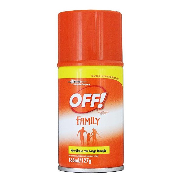 REPELENTE OFF AEROSOL 165ML