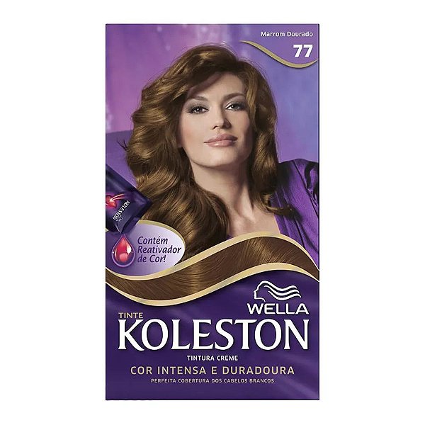 TINTURA KOLESTON 77 MARROM DOURADO