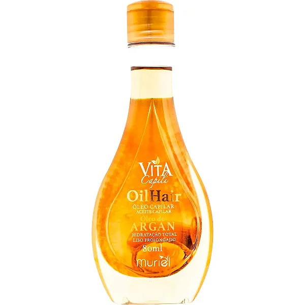 OLEO CAPILAR VITA CAPILI ARGAN 80ML - MURIEL