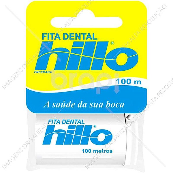 FITA DENTAL ENCERADA HILLO 100 METROS