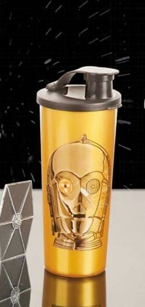 Copo Star Wars 470ml - Dourado e Preto