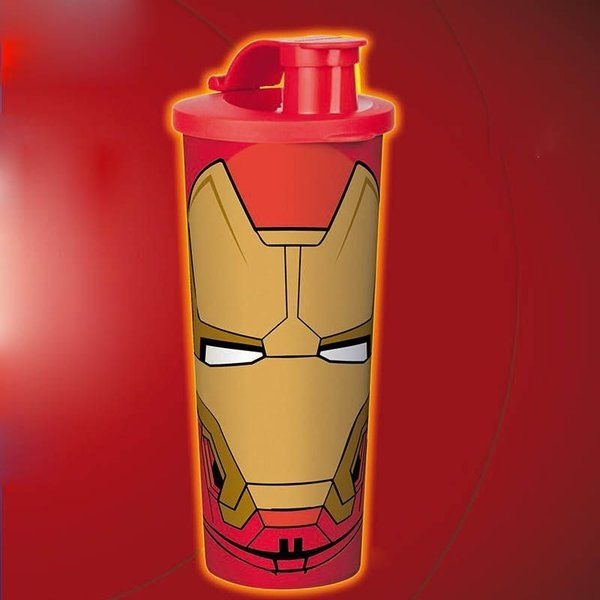 Copo Homem De Ferro 470 ml - Vermelho