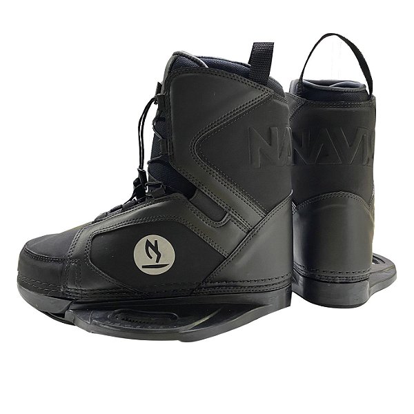 Bota para Wake  095 Fechada NAVIS Preta G- 35 a 42