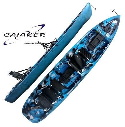 Caiaque de Pesca Duplo Mero Sem Pedal - Caiaker