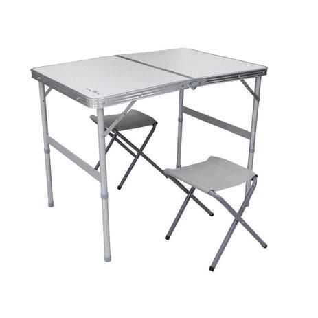 Conjunto De Mesa E Banquetas Dobráveis Domo - Nautika