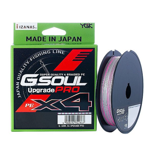 Linha multifilamento Gsoul UPGRADE PRO X4 300 metros
