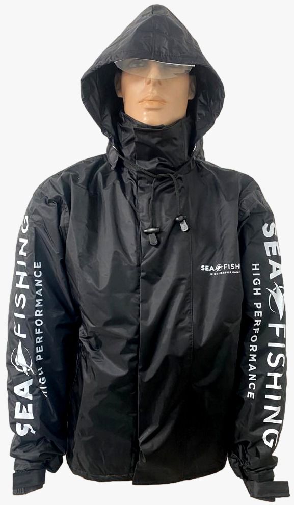 Japona impermeável Sea Fishing Preta