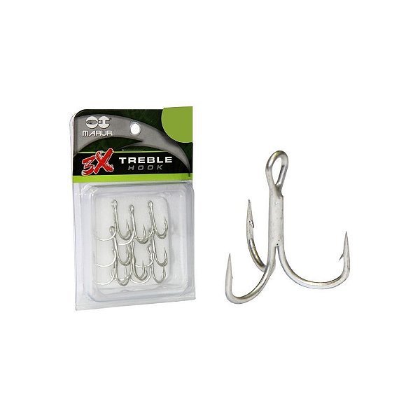 Garateia Treble Hook Maruri  N6 8unidades