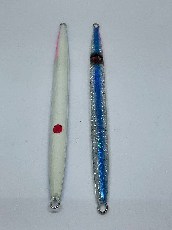 Jig Tarpon 135g Azul / Holográfico / Glow LDK