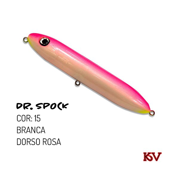ISCA ARTIFICIAL KV  DR SPOCK BRANCA DORSO ROSA