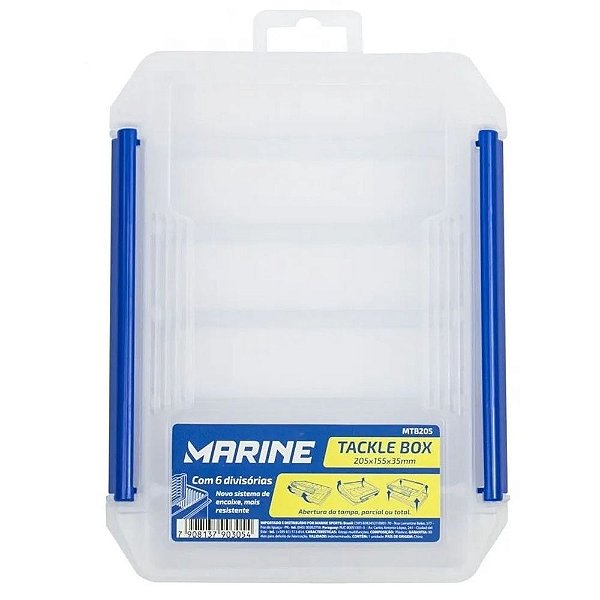 CAIXA MS MTB255 PARA ISCA ARTIFICIAL 7 DIVISORIAS