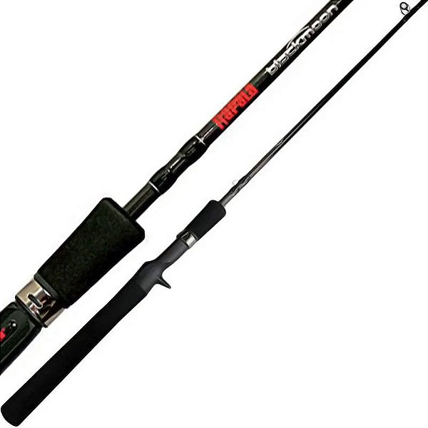 VARA CARRETILHA RAPALA - BLACKMOON 60 - 10-20LBS