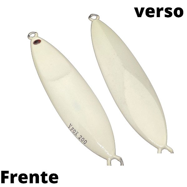 Isca Artificial Jig Slow Vfox jignesis 200gr 13cm Cor Glow