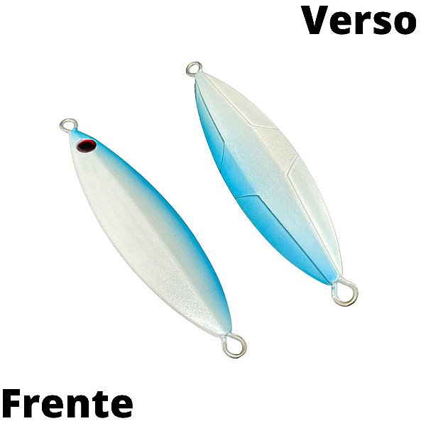 Jig Slow 100gramas Pescaria Vertical cmik Azul