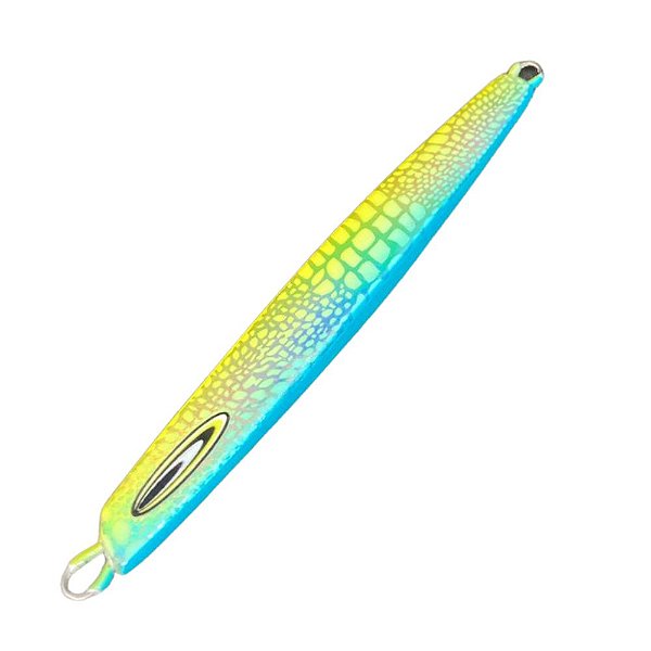 Isca Artificial Metal Jig Jiki 60g 14cm glow spider laranja/amarelo metal