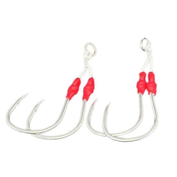 ASSIST HOOK SLOW JIG SEA FISHING 3/0 COM 2 PC