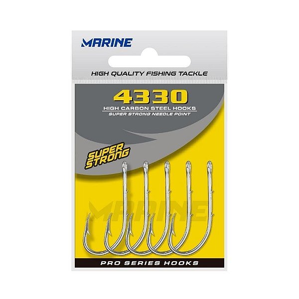 Anzol 4330 N 16 50 Pçs - Marine Sports