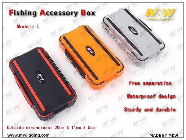 ESTOJO ACESSORY BOX M&W PRETO VERMELHO