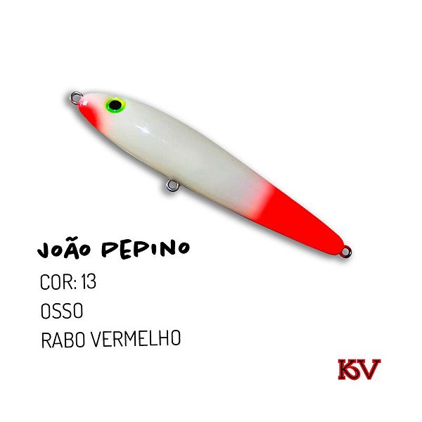 ISCA ARTIFICIAL KV JOÃO PEPINO OSSO RABO VERMELHO