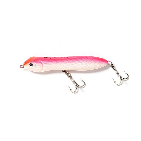 Isca artificial Zig Zarão 104 Opaca rosa - Lucky