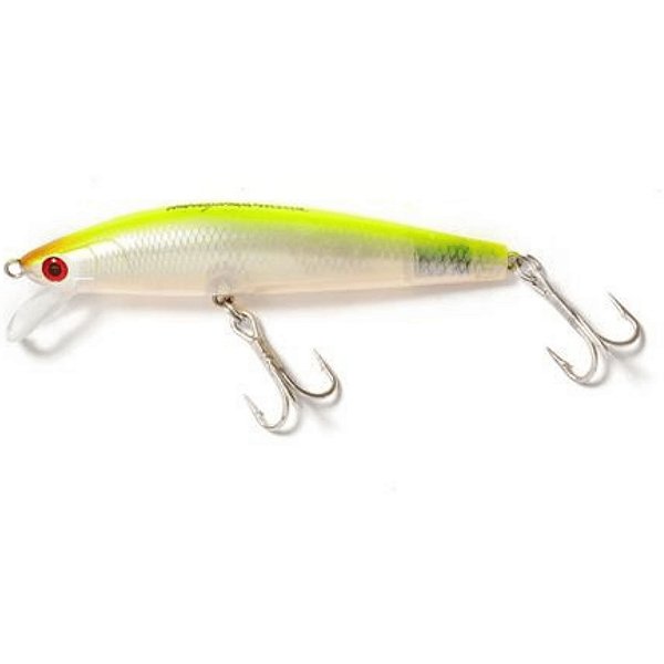 Isca Artificial Lucky Queen 70 Nakamura 205  verde limão 1