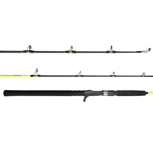 Vara Carretilha Millenium CARBON GII JIG 80lbs - 6,6 Pesca Brasil