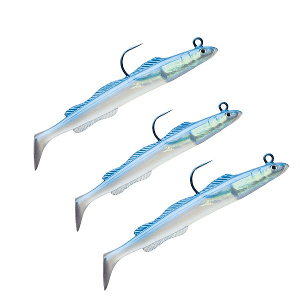ISCA SHAD STORM 3 UNIDADES 15CM 24GR LIVE SAND EEL 6'' BL
