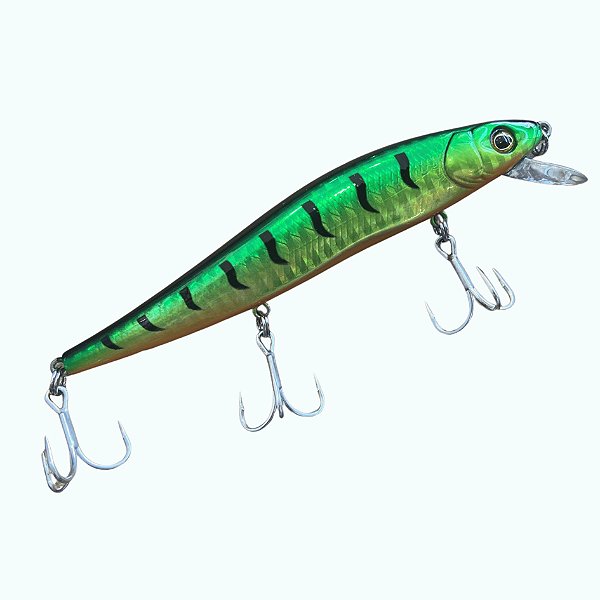 Isca Artificial TOP 47 X-9 MEGA 110mm 14gr Floating - Capitão Hook HL12