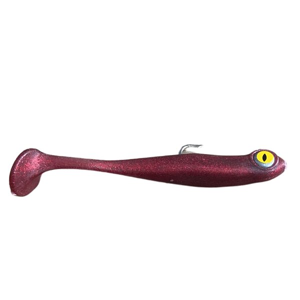 Shad Extreme 13cm 28gr Black Pearl Cor vermelho