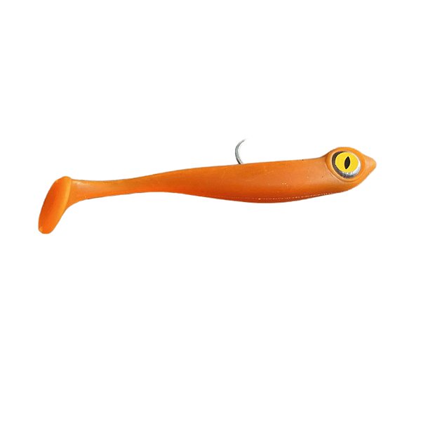 Shad Extreme 13cm 28gr Black Pearl Cor laranja