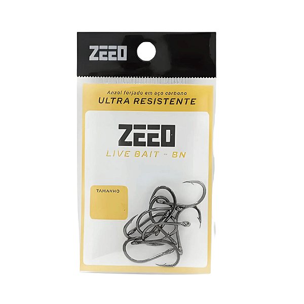 Anzol live bait 3x zeeo Maruri 7/0 c/5pc