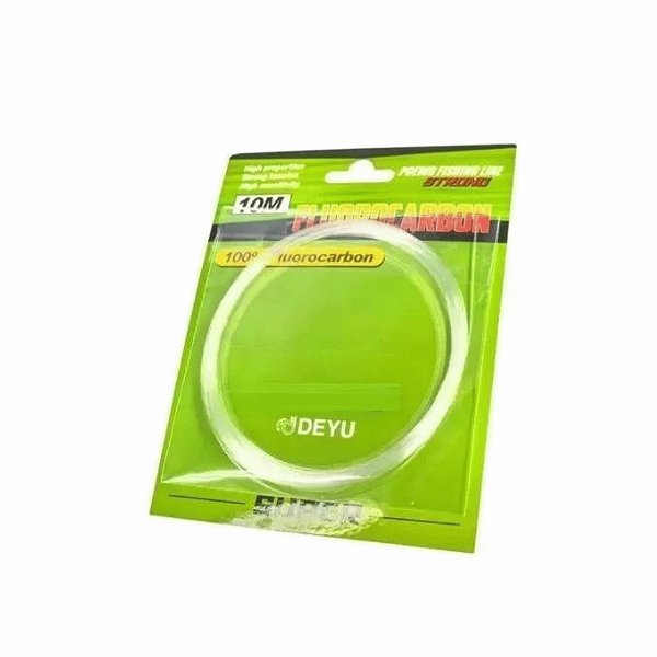 Linha Fluorocarbono Deyu 10 metros 0,50mm