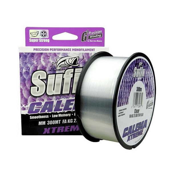 NYLON SUFIX CALEMA EXTREME 300MT 0,40MM 48LB