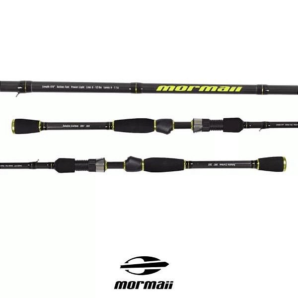 VARA MOLINETE MORMAII 6,6'' 12LBS amarelo