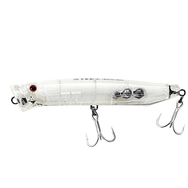 Iscas Artificial FEED POPPER CFP135 13,5CM 45GR- N22 CLEAR