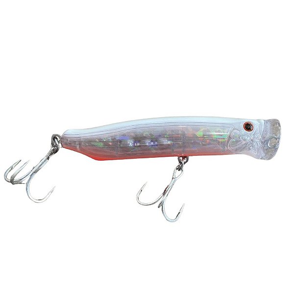 Iscas Artificial FEED POPPER CFP100 10CM 22GR- 04 PEARL BACK ORANGE