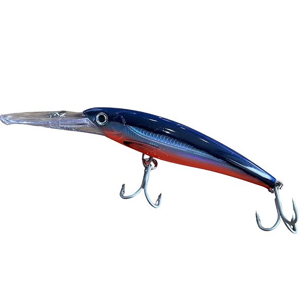 ISCA RAPALA X-RAP SW MAGNUM DIVEBAIT 46GR 14CM ATÉ 6MT LARANJA AZUL