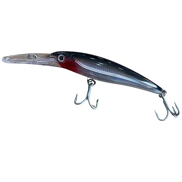 ISCA RAPALA X-RAP SW MAGNUM DIVEBAIT 46GR 14CM ATÉ 6MT CAB VERMELHA PRETO