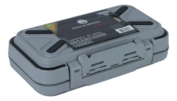 ESTOJO  ORGANIZADOR PESCA BRASIL 160905 CINZA