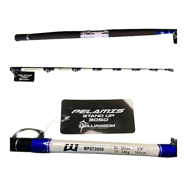 Vara para corrico Williamson Pelamis Troll 5,5'' 30-50lbs 1pt