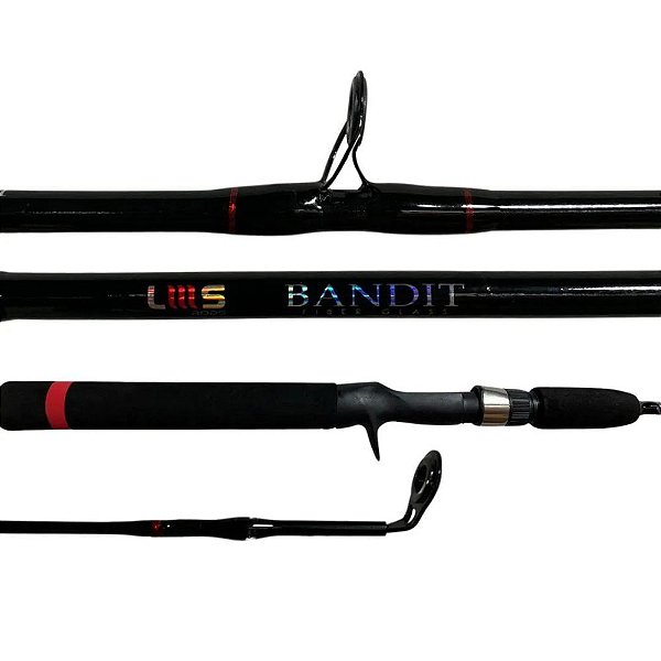 Vara carretilha Lumis Bandit 1,60mt 3-6lbs